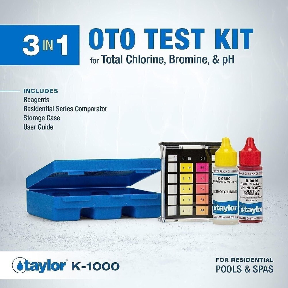 TAYLOR BASIC OTO RESIDENTIAL TEST KIT K-1000-12