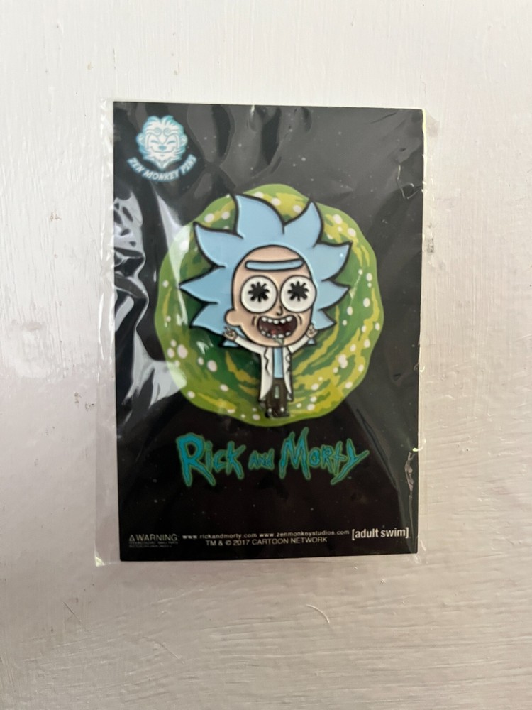 RickMobile EXCLUSIVE Rick & Morty Enamel Pin- Tiny Rick