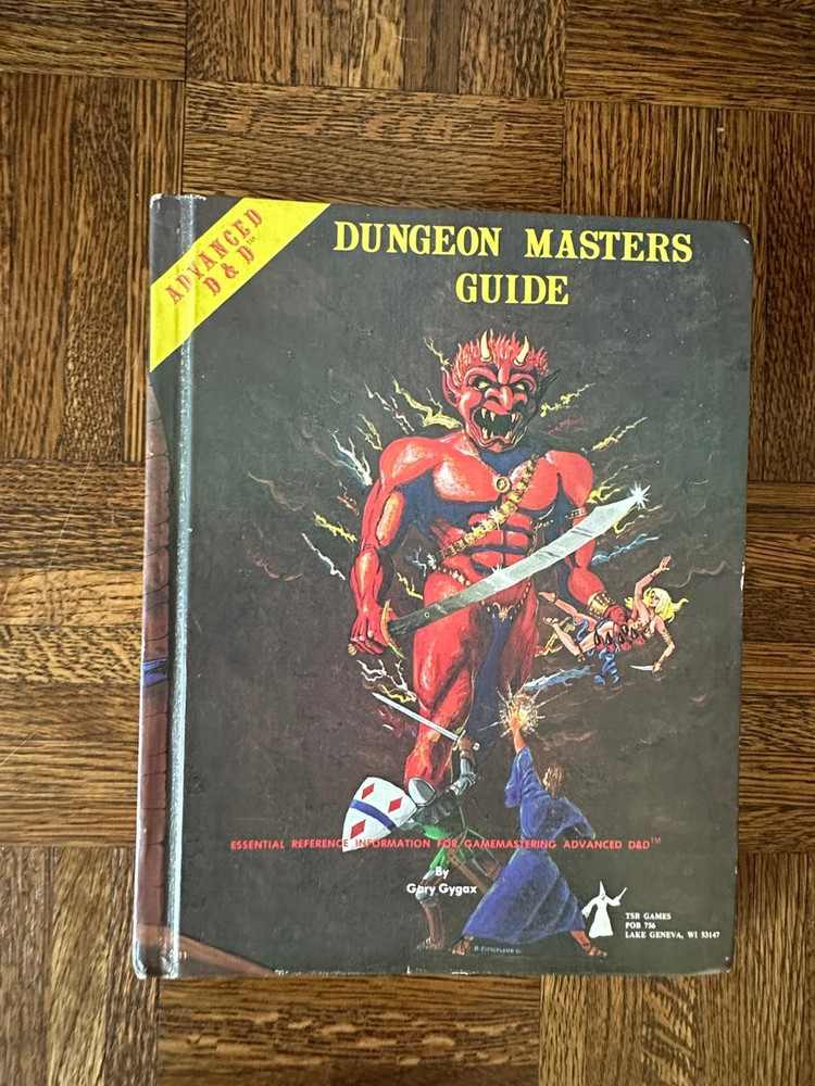 Advanced D&D Dungeon Masters Guide 1979 Edition