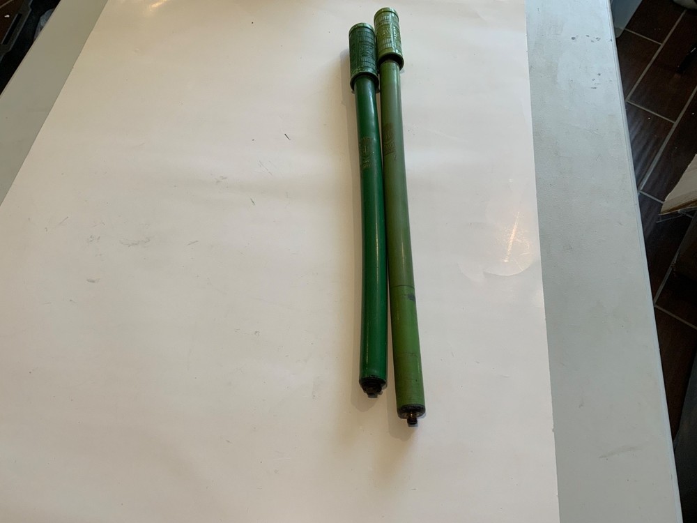TWO Vintage Silca Impero framefit pump body