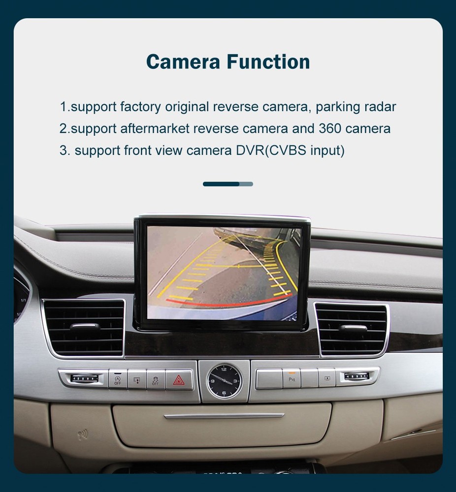 Wireless CarPlay Android Auto Mirror Link Retrofit Decoder for Audi A8 2012-2018