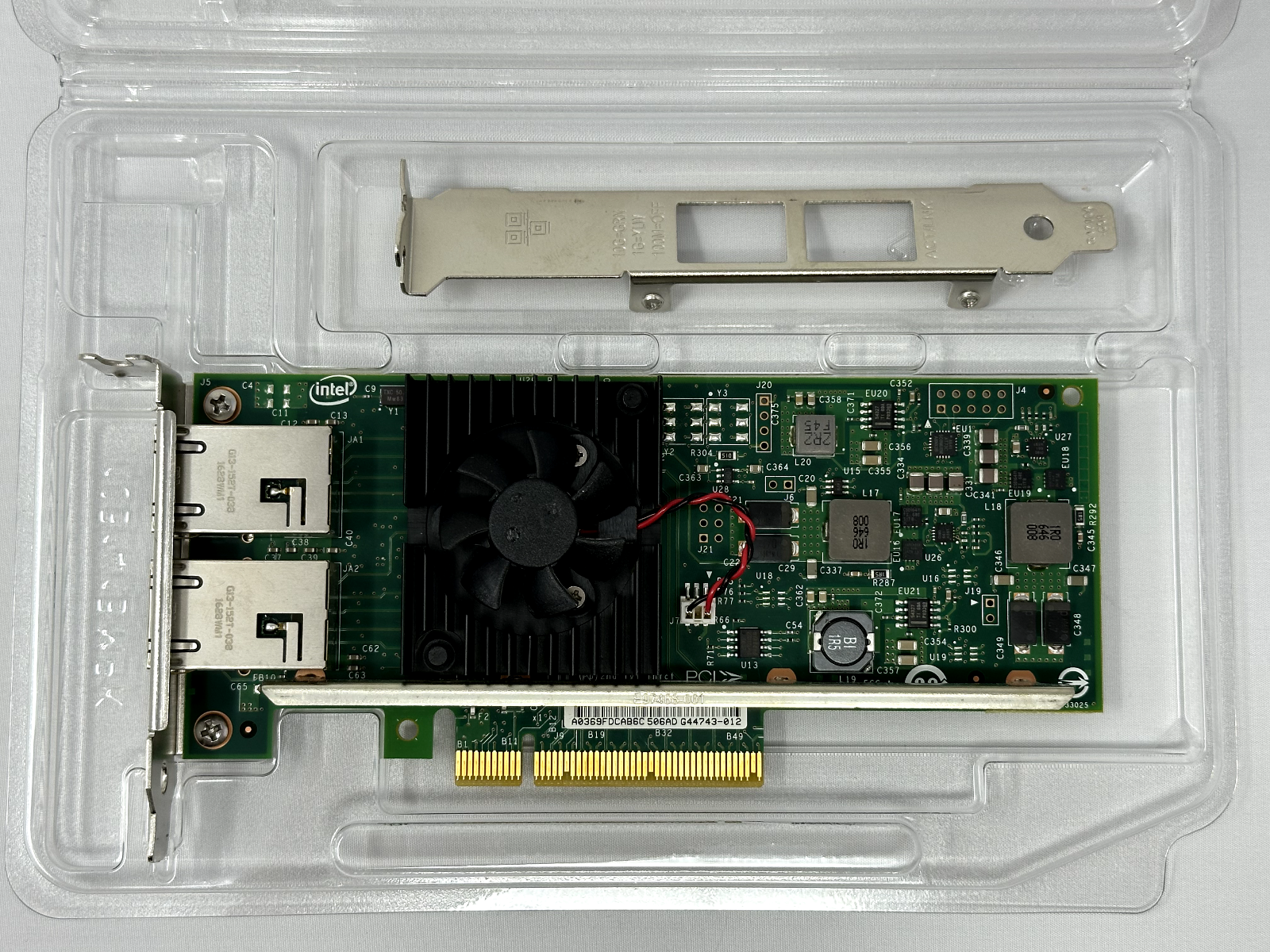 Both brackets DELL INTEL X540-T2 10GB 2P DUAL PORT NIC NETWORK K7H46 3DFV8