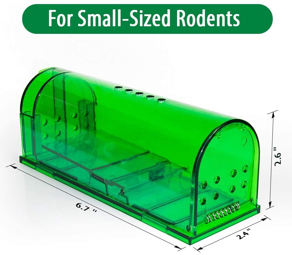 Humane Mouse Traps - 2 Pack - Live Catch and Release - #1 Best Selling Mousetrap