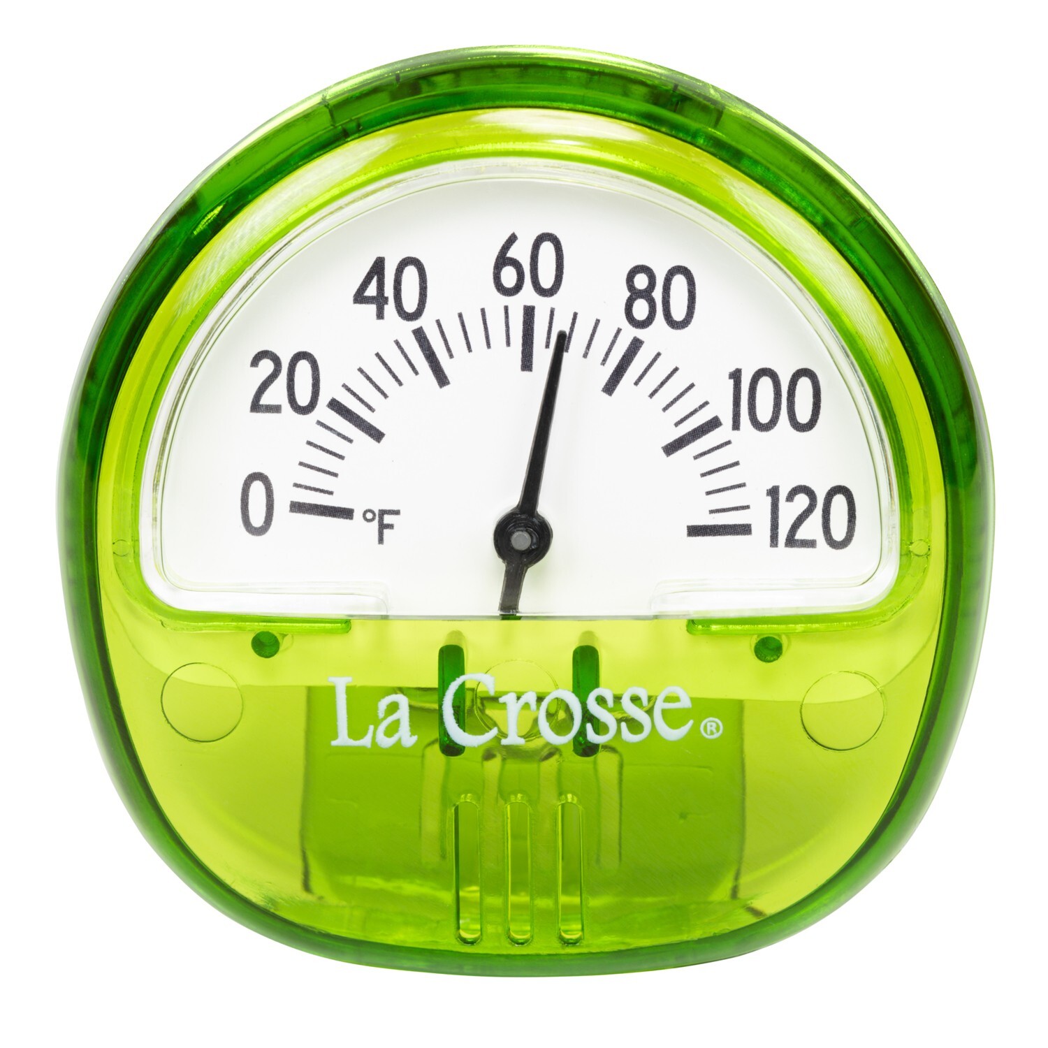 104-106 Series La Crosse Mini Indoor/Outdoor Analog Temperature Gauge