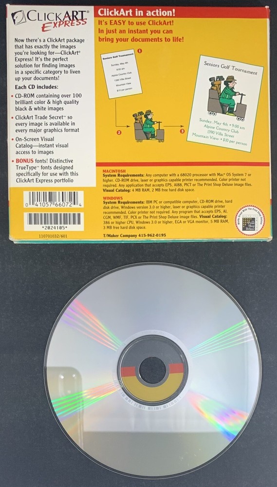 Click Art Express - People (PC, 1996)
