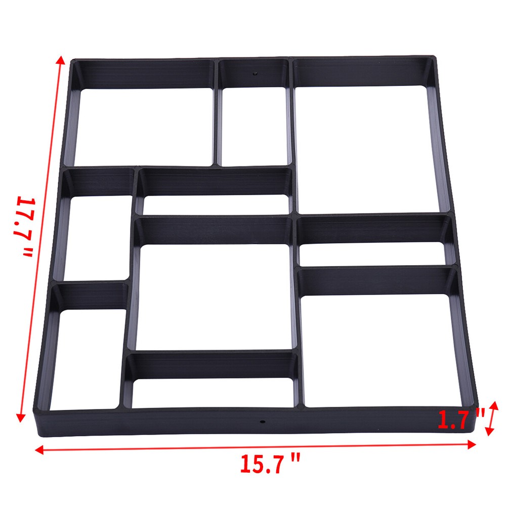 DIY Path Mate Driveway Pavement Mold Path Mould Maker Concrete Stepping Stone
