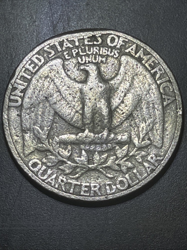 1986-P Washington Quarter Coin with Multiple Errors On the Obverse and Reverse