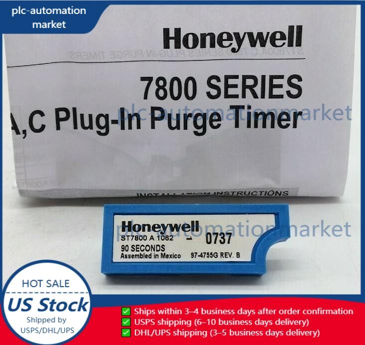 NEW IN BOX Honeywell ST7800A1062 90-Second Purge Timer