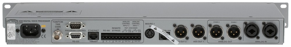 Airtools Symetrix 6200 Digital Mic Preamplifier Voice Speech Processor Voiceover