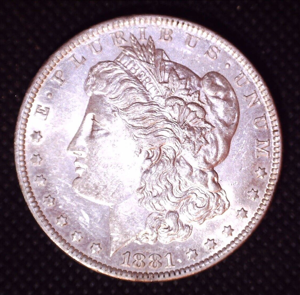 1881-O Morgan Silver Dollar Uncirculated $1 #017