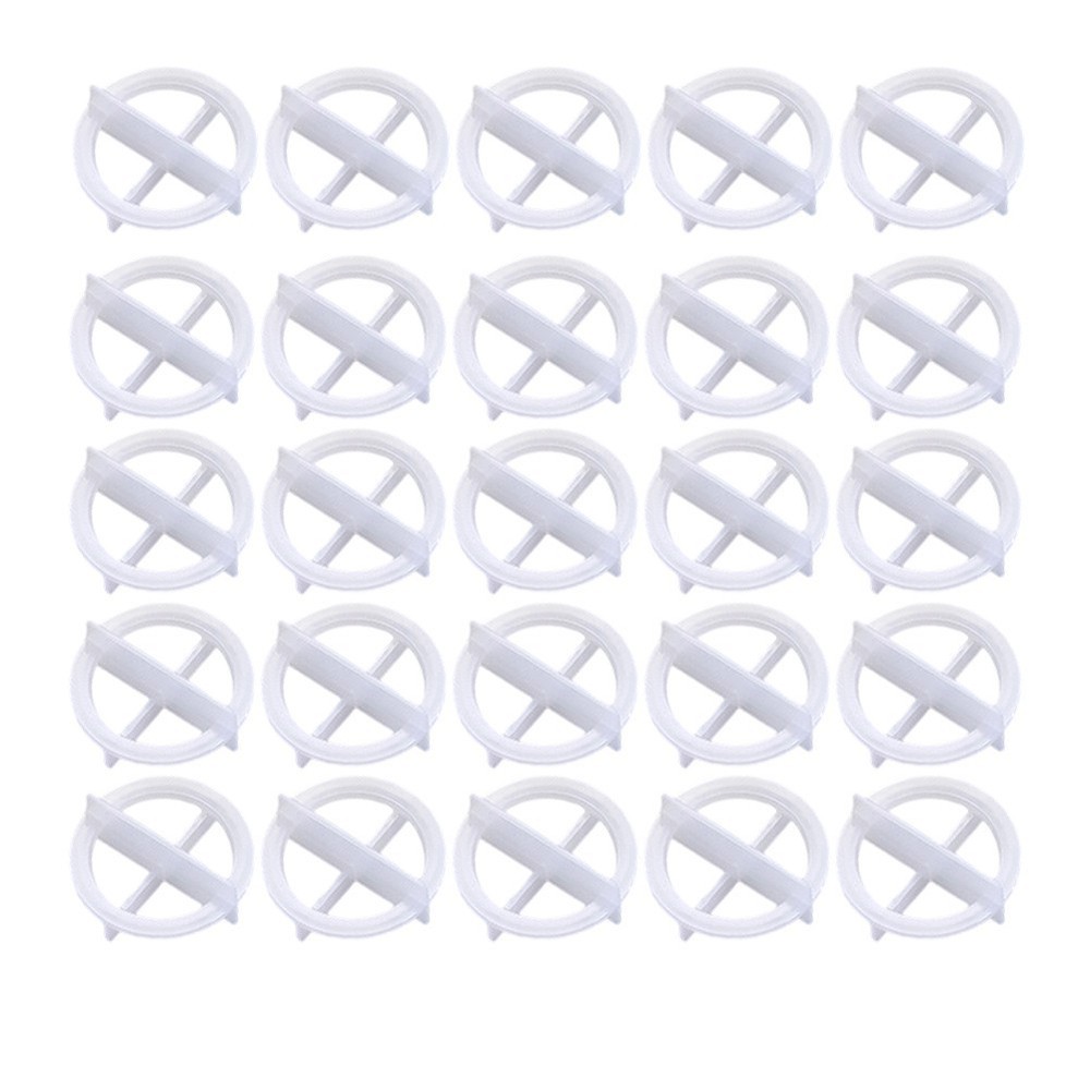 Tile Leveling System Clips and Spacers 100 Pieces for Floor Wall Tile Setup