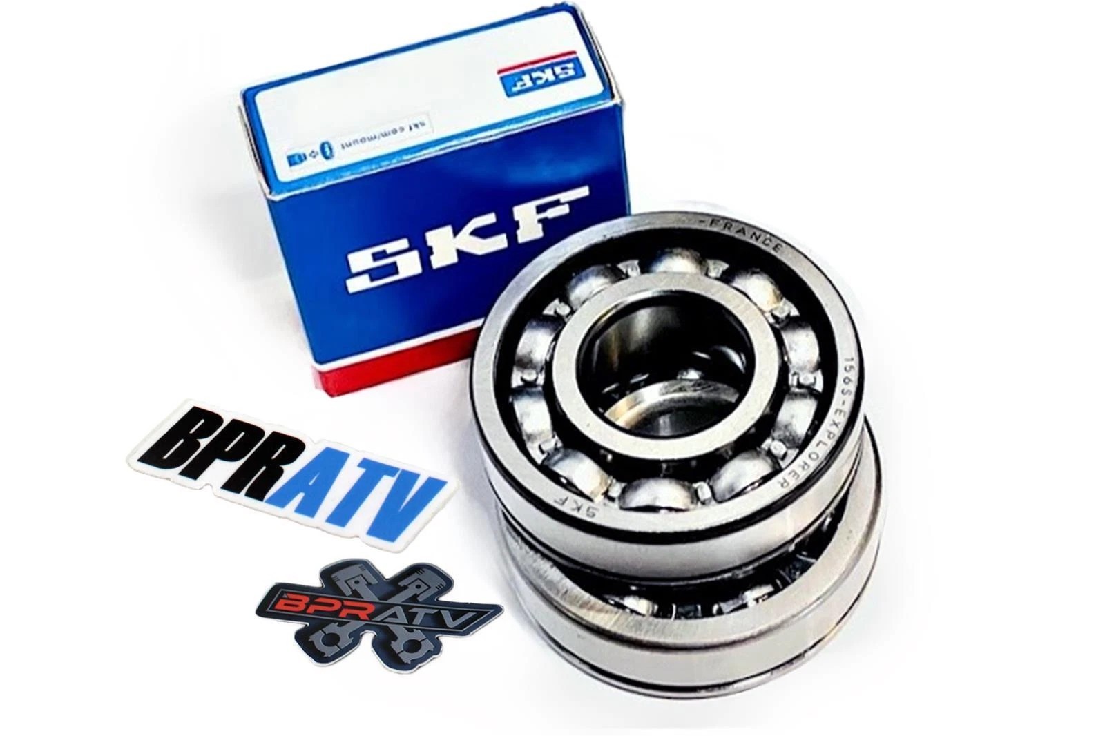Kawasaki KX100 KX112 SKF OEM Replacement Crankshaft Crank Main Bearings Seal Kit