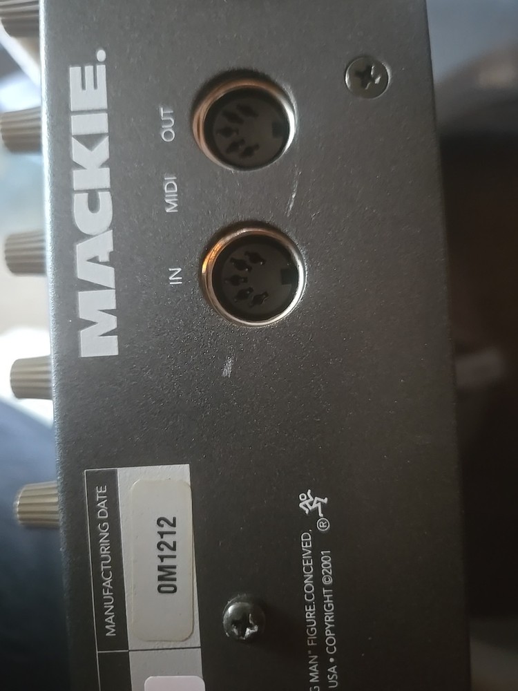 Baby Hui (Human User Interface) by Mackie, Midi Interface Pls Read Description