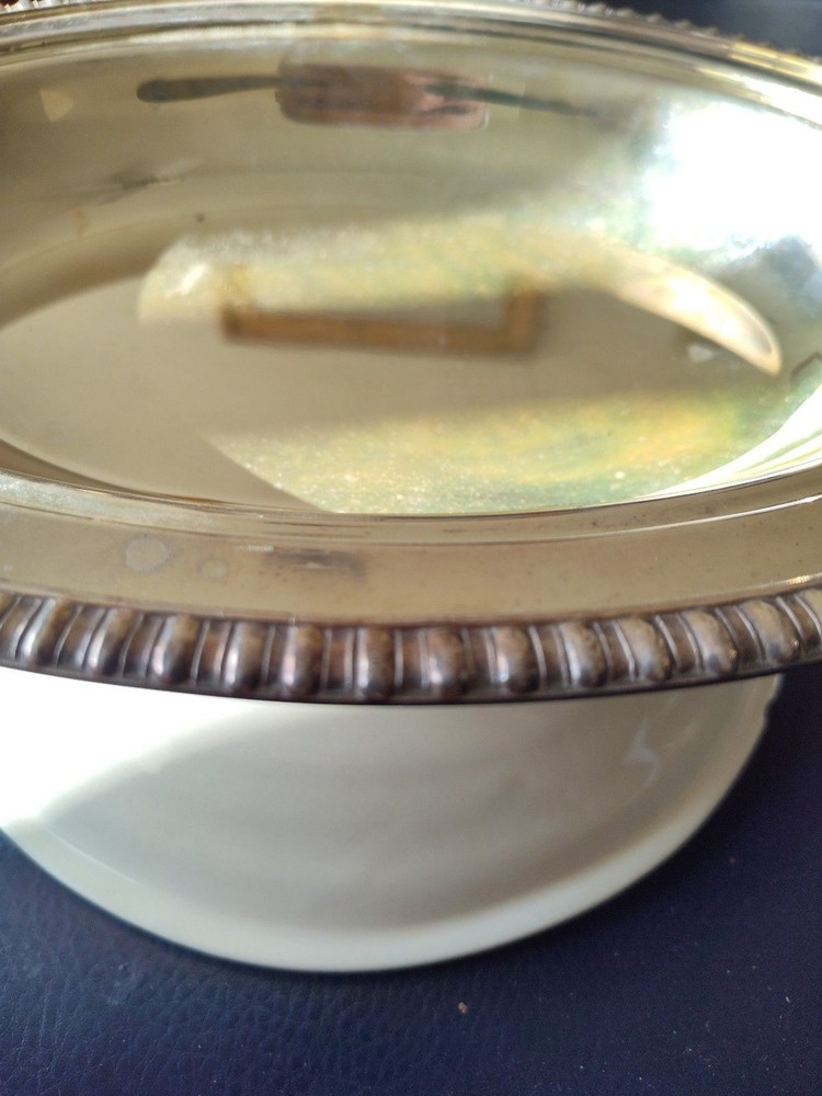 Silver plated dish