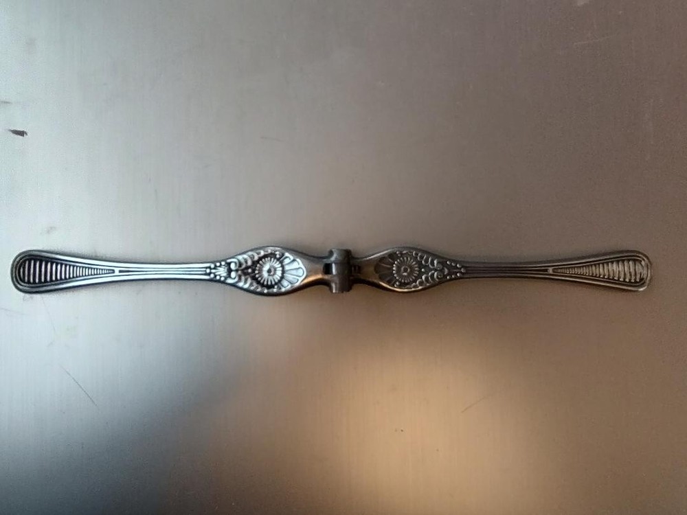 Vintage Gorham Co Reversible Hinged Nutcracker Shell Cracker