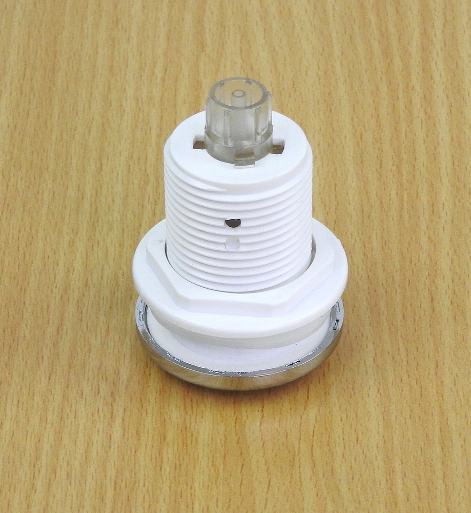 Universal Chrome air push press button / switch for pedicure spa massage chair