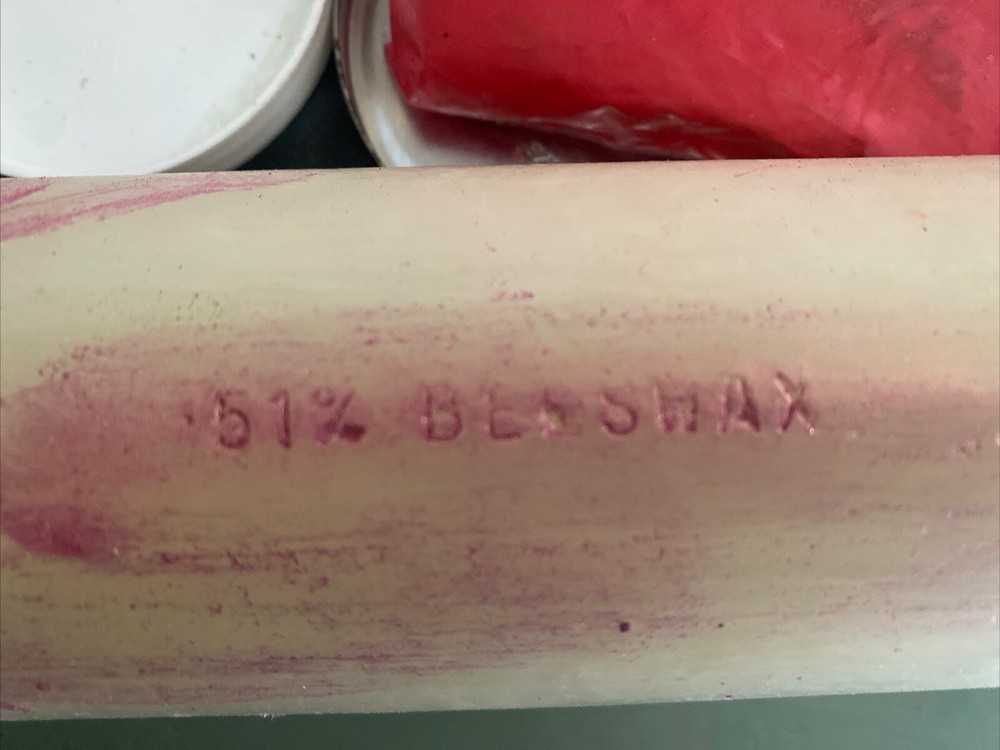 14#, 51% Beeswax ROOT, PREPPER, Altar Candle, Decor,