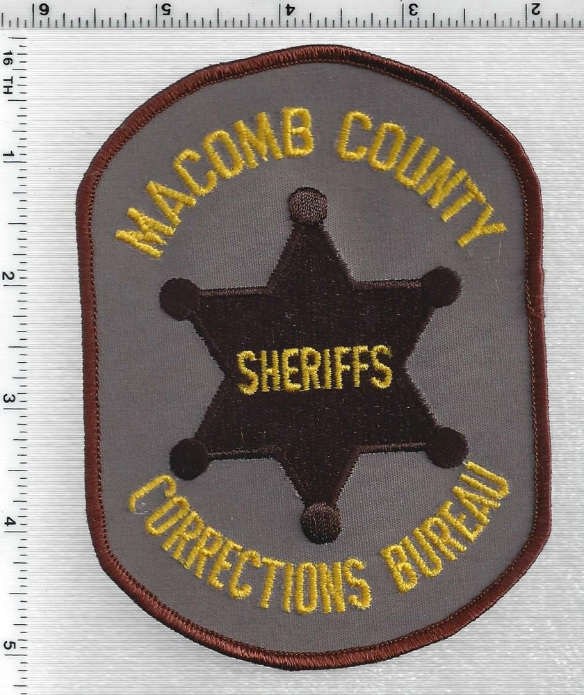 Macomb County Sheriff Corrections Bureau (Michigan) 2nd Issue Shoulder Patch