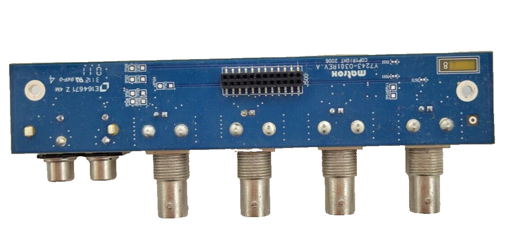 MATROX Y7243 MULTIPORT CARD BLUE CONTROLLER BOARD EDITING Y7243-0301