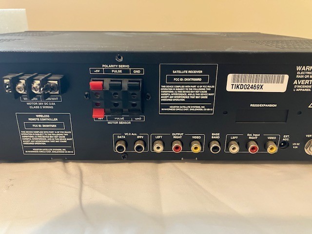 HTS Tracker Premier System 50 Satellite Receiver NOS Open Box w/ Remote