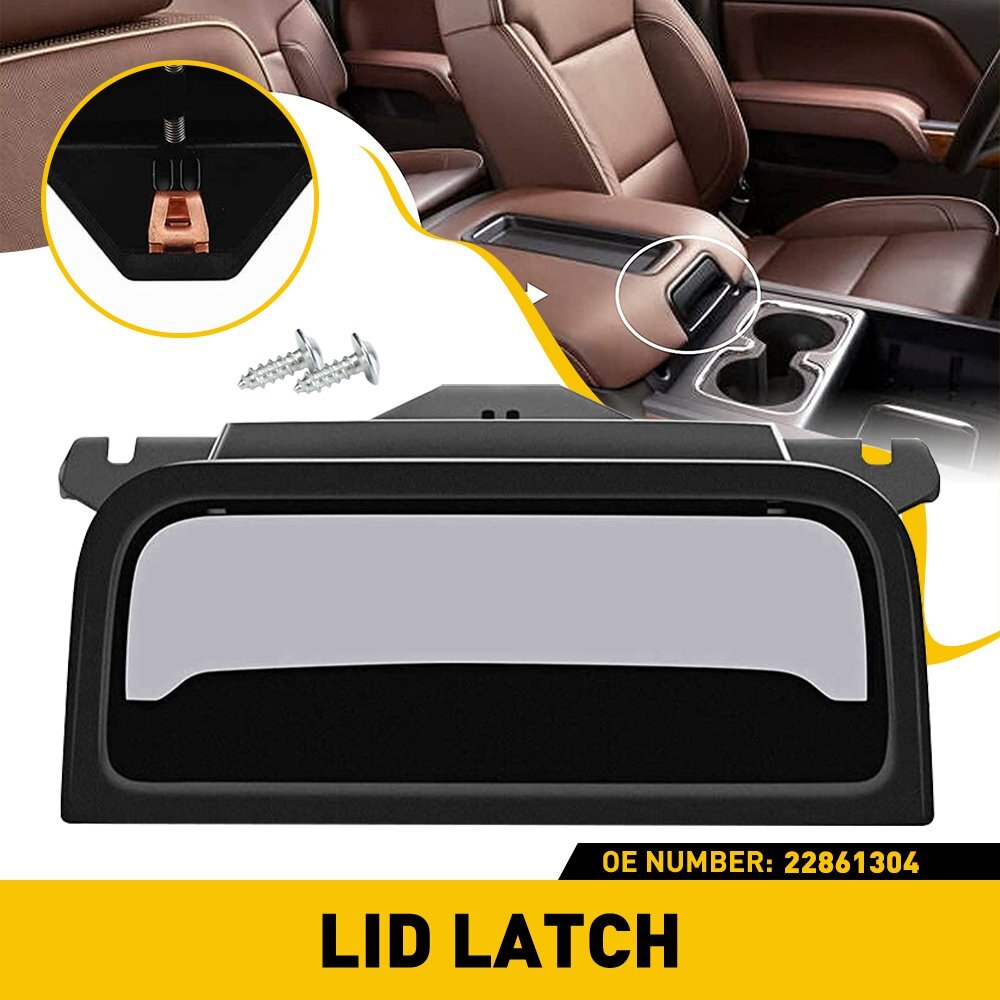 for Chevrolet /GMC Center 2014-2020 Console Armrest Latch Lid Handle Replacement