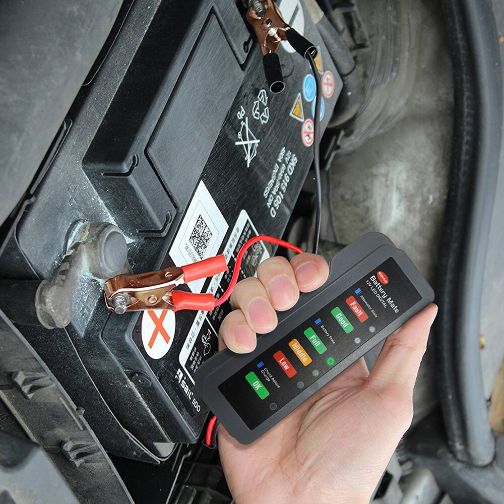 BM310 12V Battery Load Tester Digital Battery LED Analyzer Car Diagnostic Tool