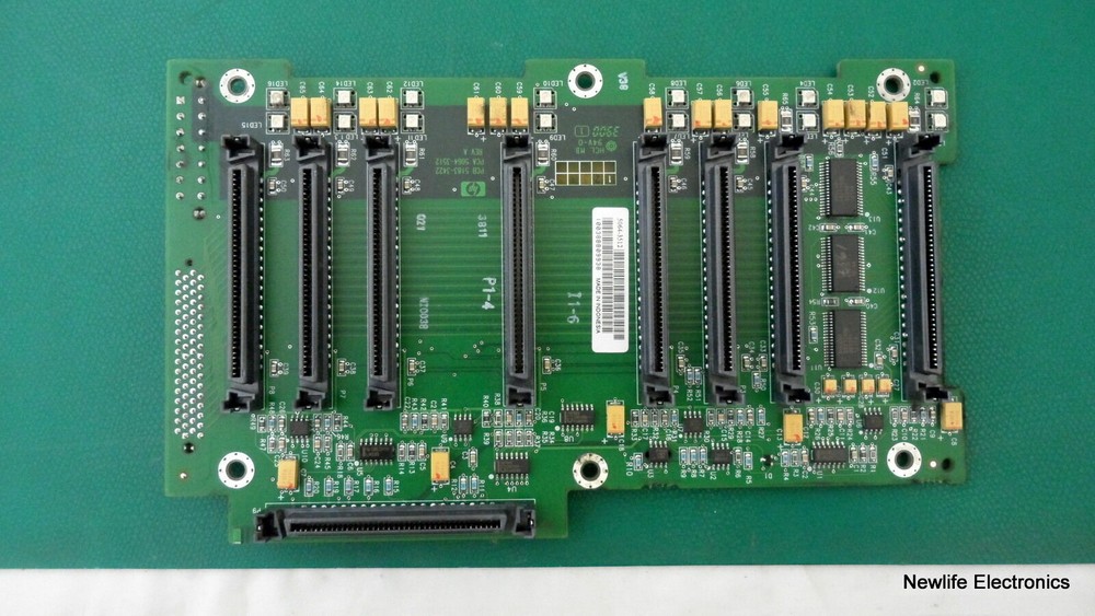 HP 5064-3512 NetServer Hot Swap Backplane Board