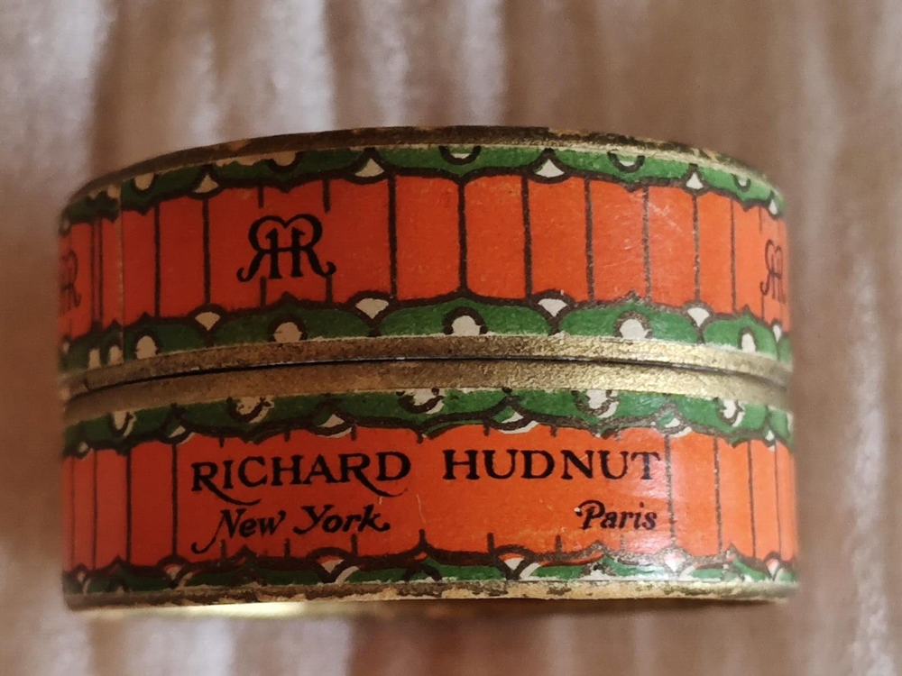 1920's Three Flowers Face Powder Sample, FULL Cardboard