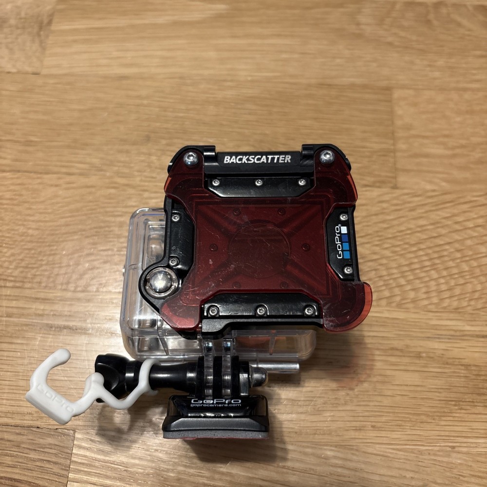 Backscatter Gopro Underwater Filter Go Pro Snap Plastic case Used Cover