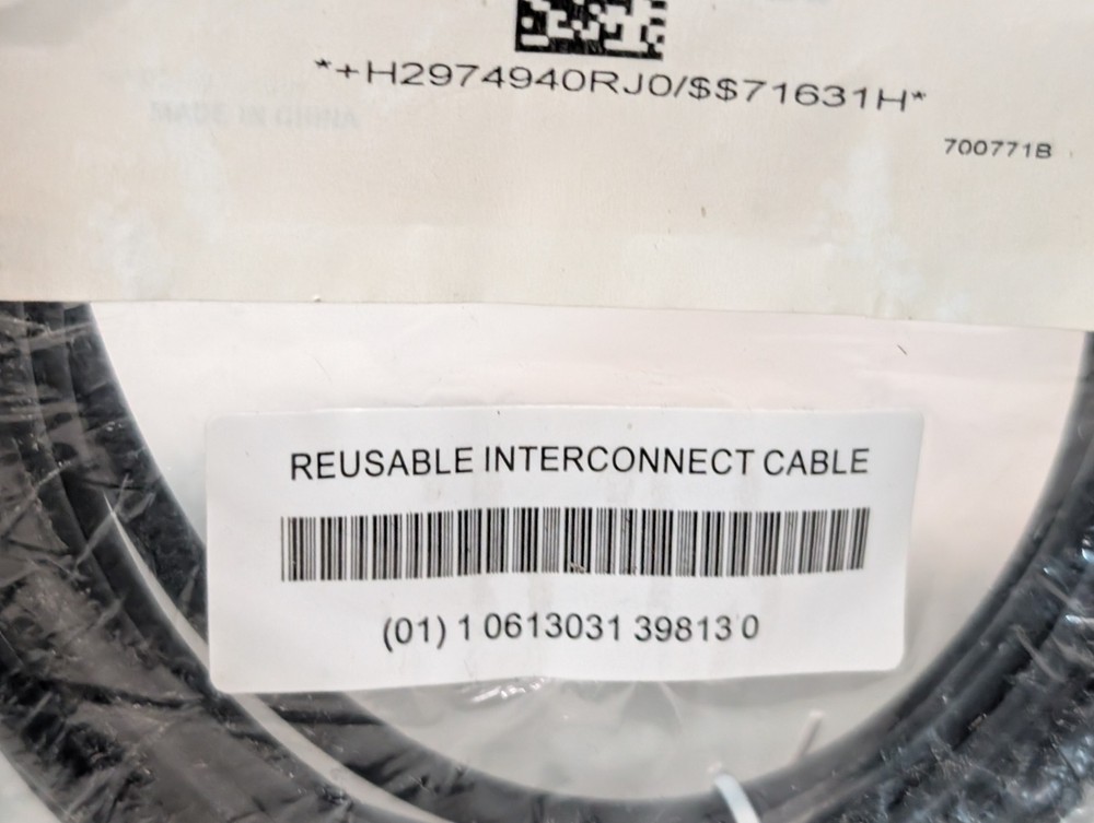 CSZ Cincinnati Sub-Zero 4900B Steri-Probe Reusable Interconnect Cable 39813/4940