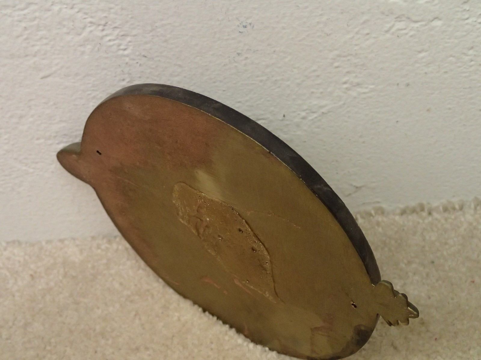 Vintage US Navy Naval Submarine School Brass Plaque