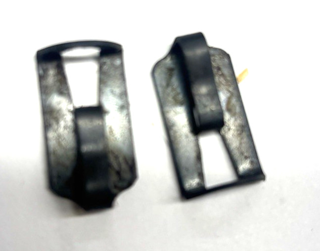 Garrard Model 50 Stereo Turntable Record Player 2 HOLD DOWN CLIPS