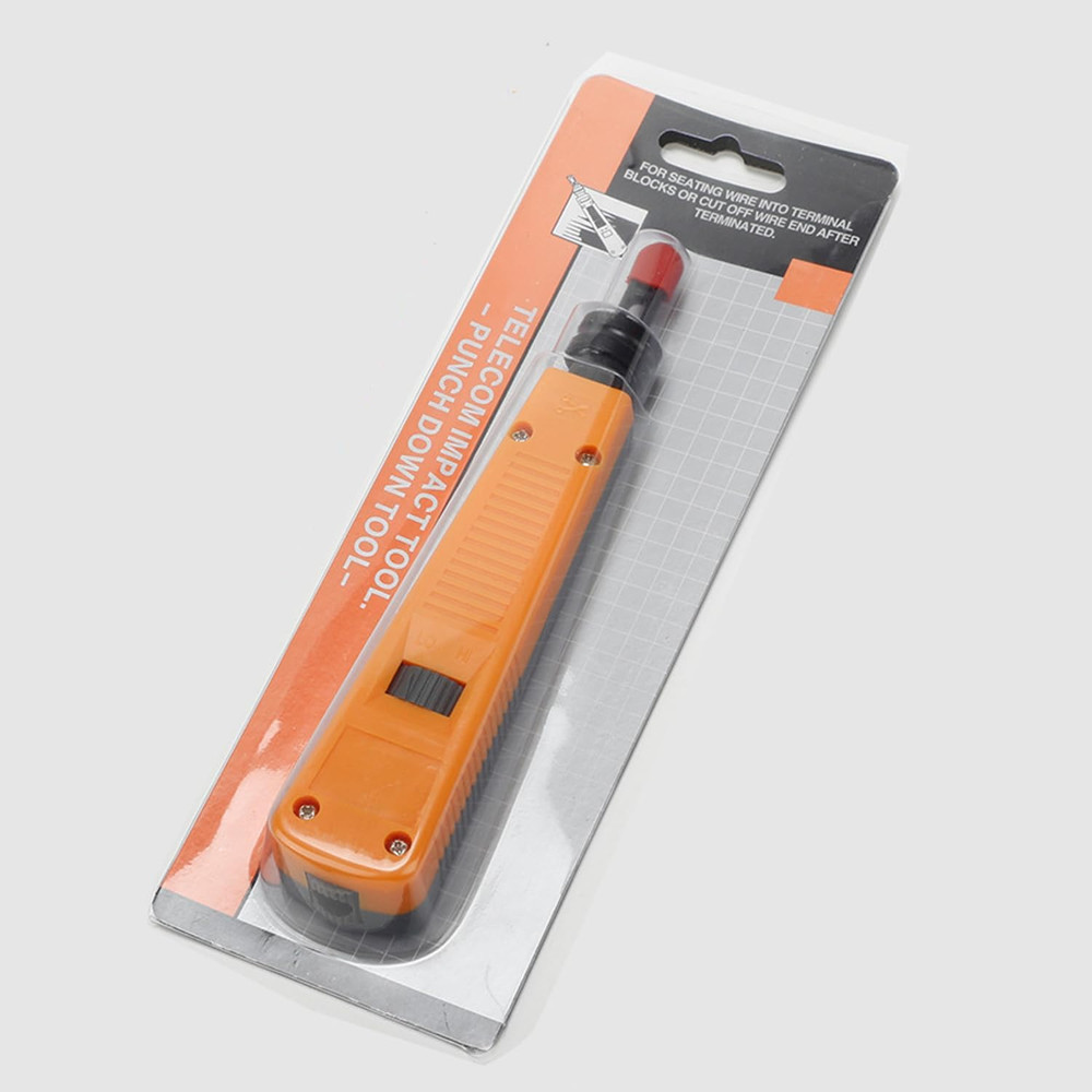 Punch down Impact Tool Kit with 110 Blade Type for Ethernet Punch down Block Key