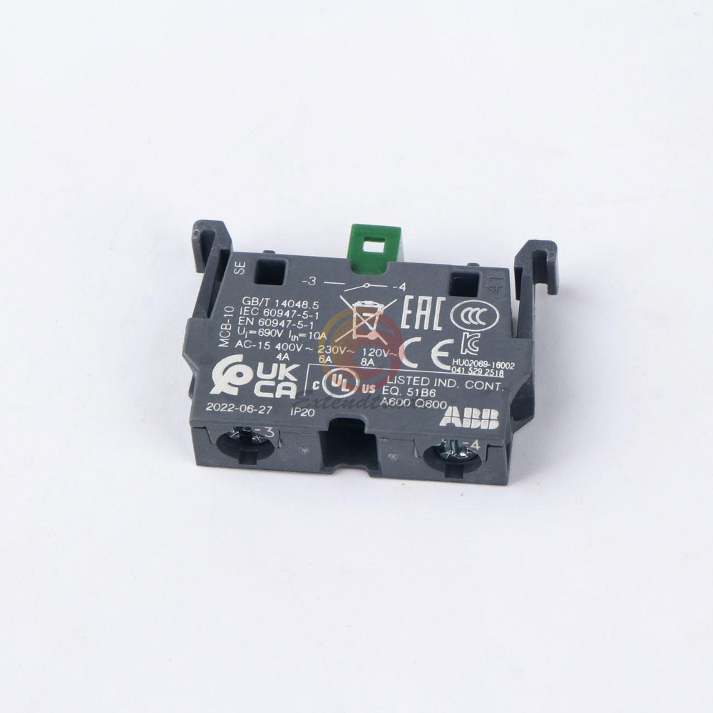 1PCS ABB Control Joystick Switch MJS6-40B with 4 MCB-10 Contacts Reset Type NEW
