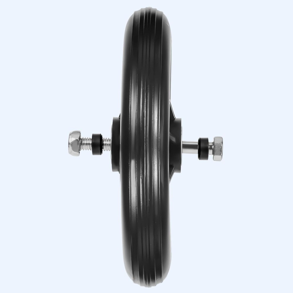 4 Pcs 6 Inch Walker Wheels Replacement, Replacement Wheels for Walkers Solid ...