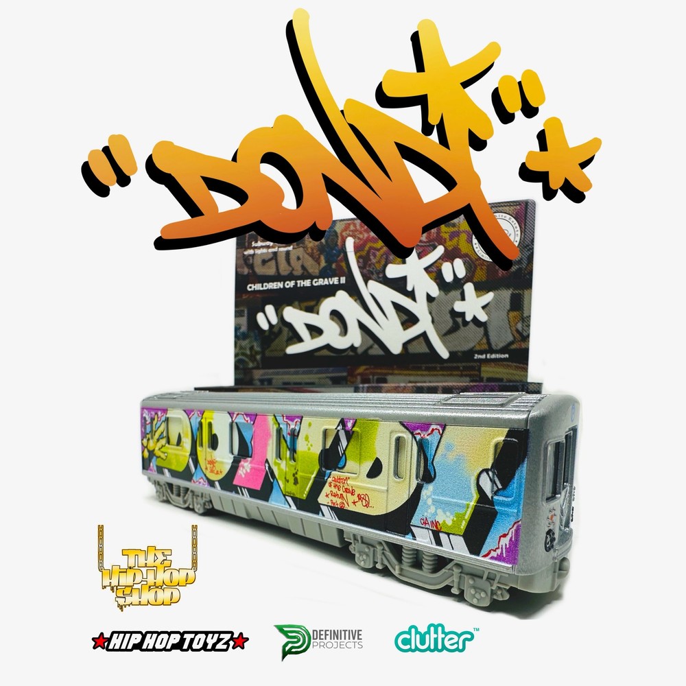 Official Dondi Graffiti Train (7" Double Sided) 2nd Edition