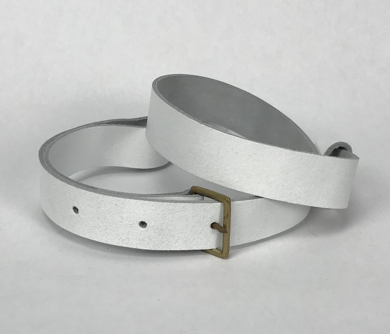 British 1853 Enfield White Sling with Brass Buckle