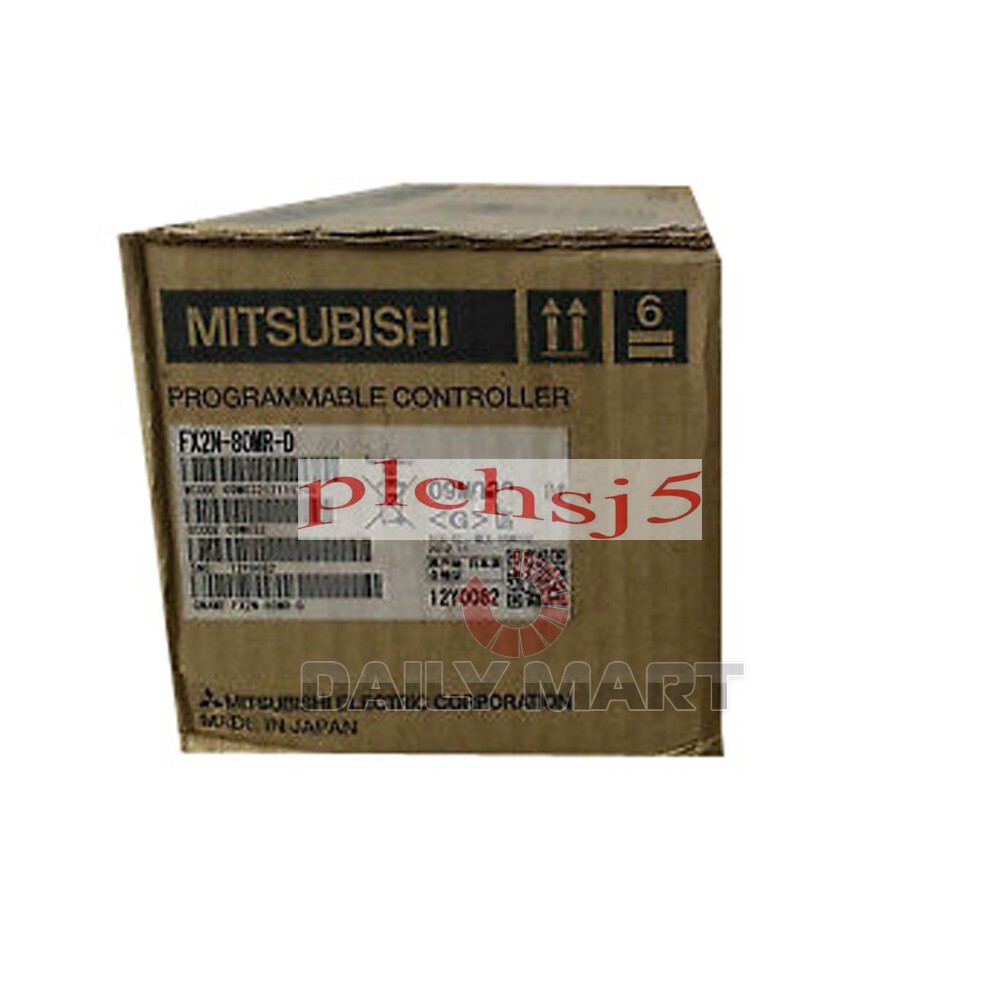 New In Box MITSUBISHI FX2N-80MR-D Programmable Controllers