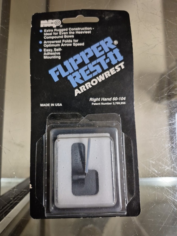 2 Pack NAP Flipper Arrow Rest Right Hand Black