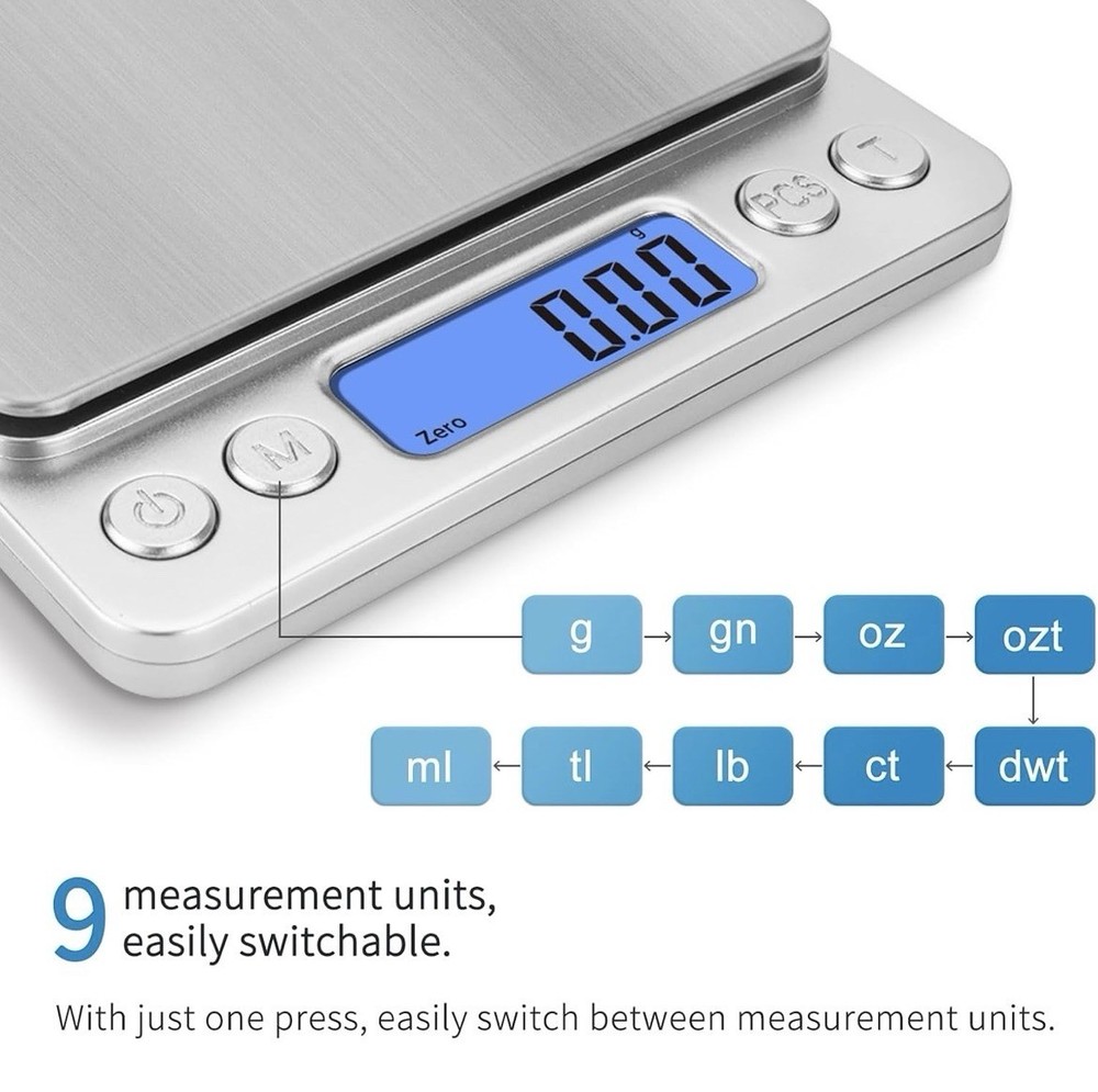 Professional Digital Tabletop Digital Scale Compact Size Accurate & Portable