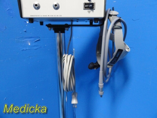 Codman Microsystem Twin Beam Light Source W/ Headlight & F/O Light Guide ~ 29685