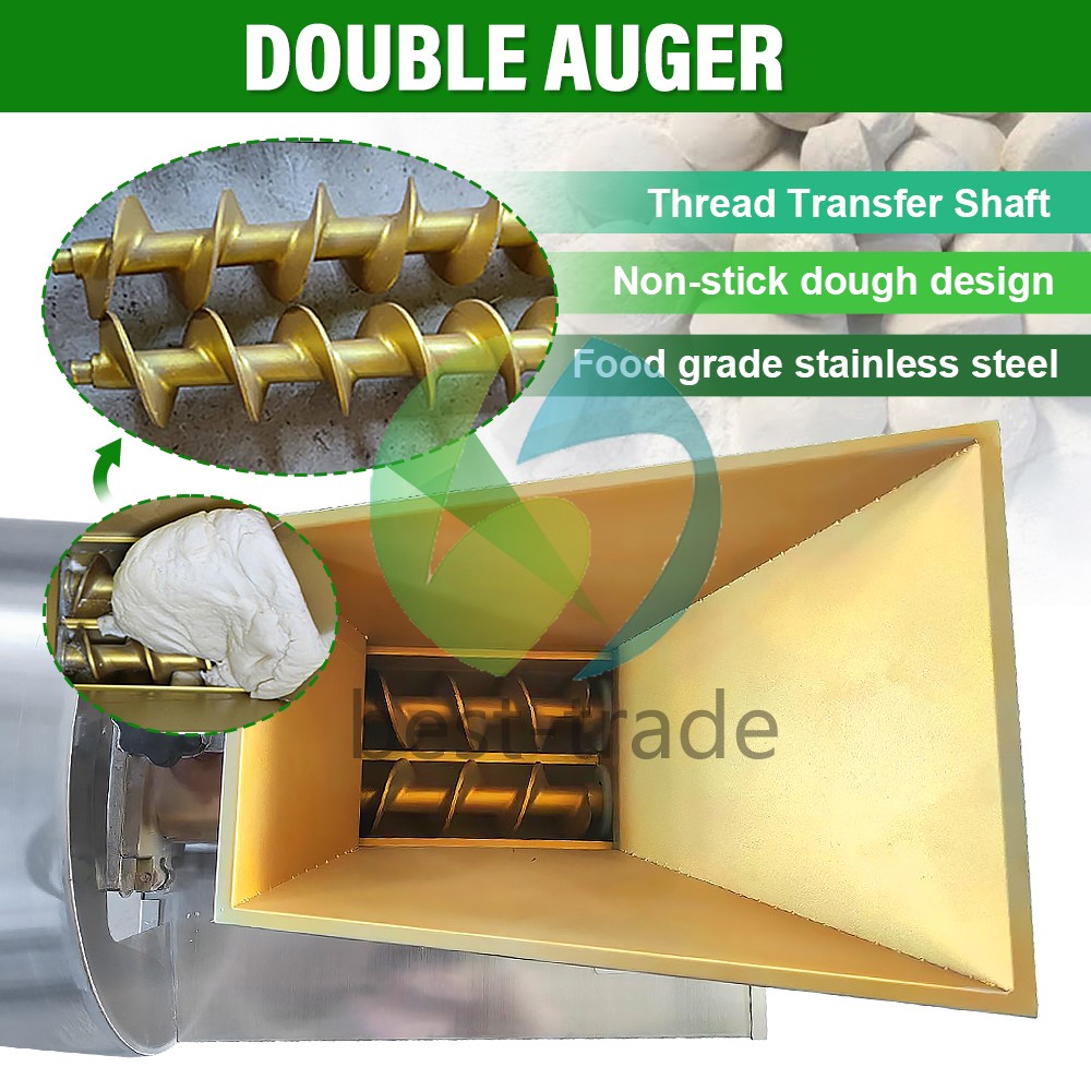 Automatic Bread Dough Divider Custom Shapes & Weights Electric Dough Cutter 110V