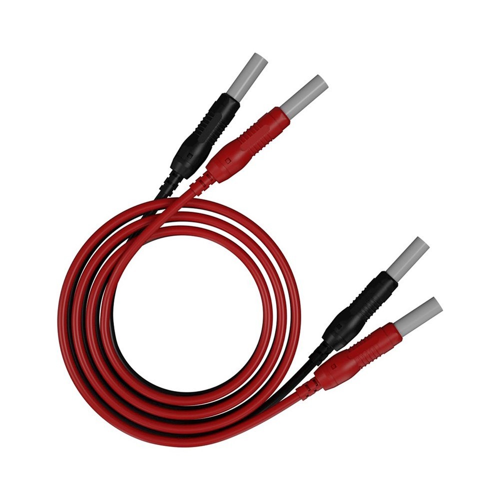 Flexible PVC 2PC Banana Leads for MultiMeter Testing Cable 100cm Length