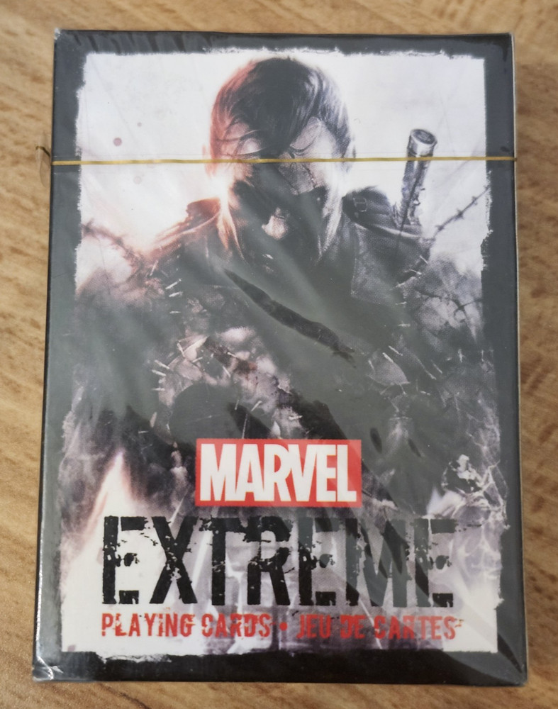 MARVEL Extreme Playing Cards Complete Deck Aquarius New Sealed