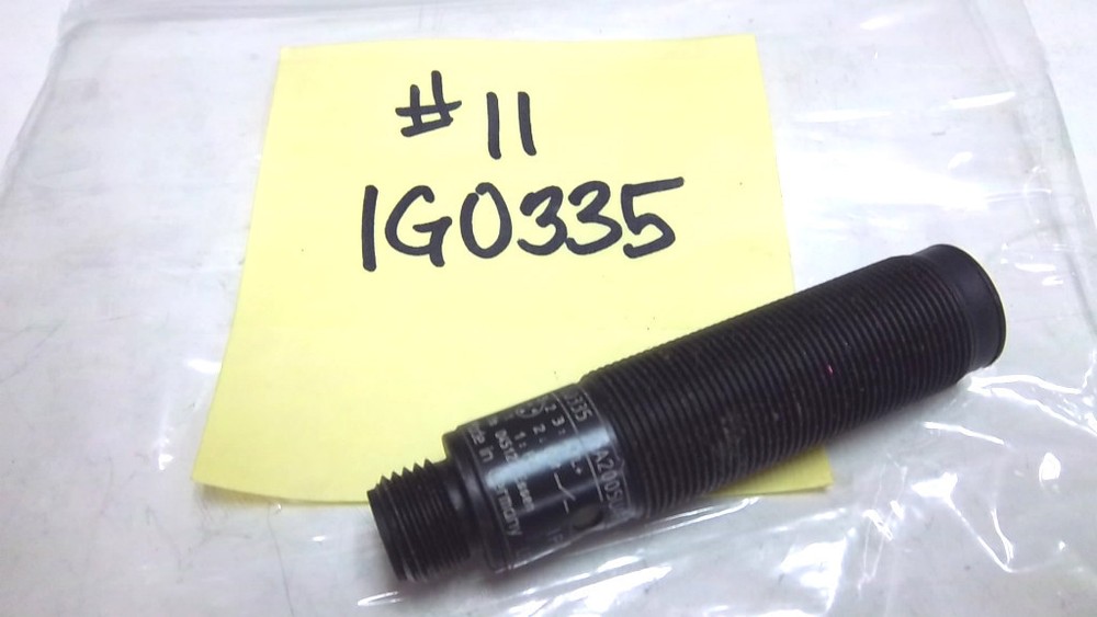 IFM EFECTOR SENSOR IGO335 USED IG0335