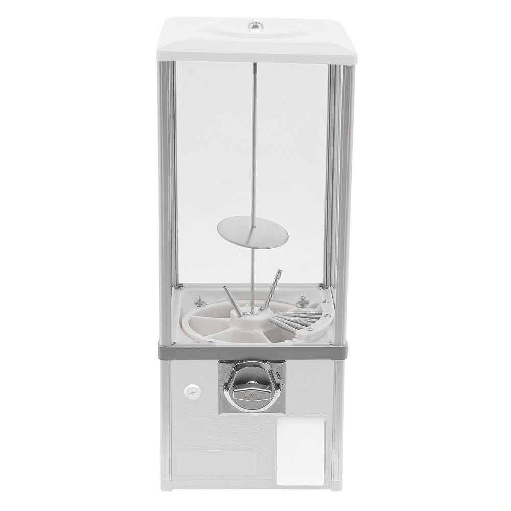 25" White Candy Vending Machine - Durable, Secure, Fun for All Ages