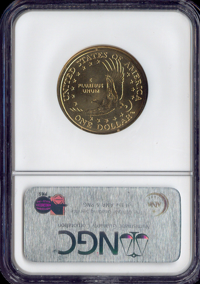 2007-D Sacagawea Dollar NGC MS66 Quality ✔️