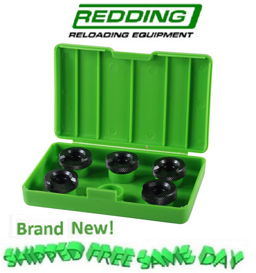 Redding #1 Competition Shellholder Set BRAND NEW! # 11601