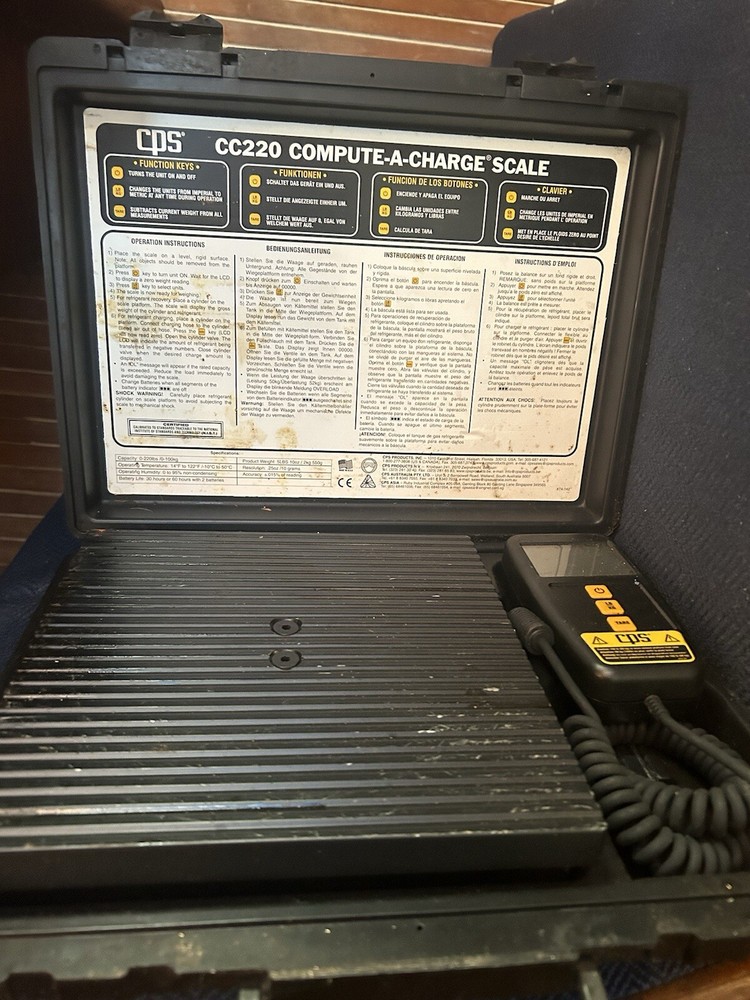 CC220 Computer-a-charge Refrigeration Scale