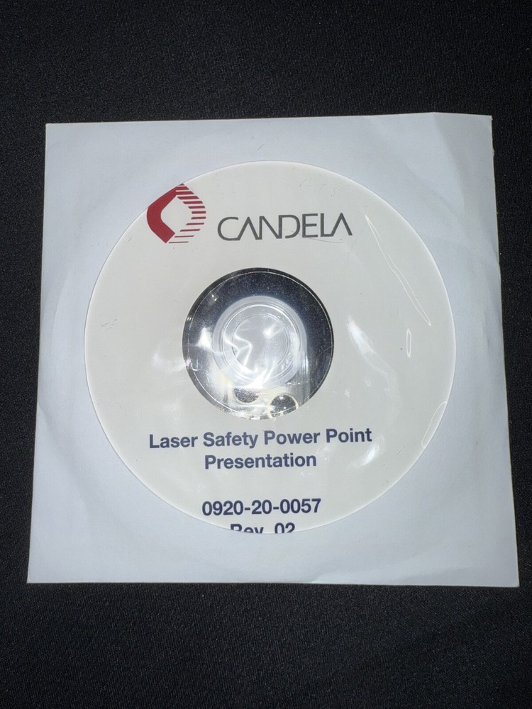 Candela Laser Safety Presentation CD Rom